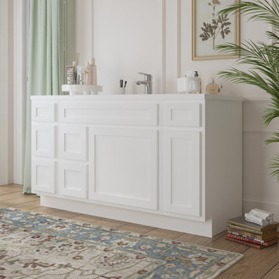 60'' Single Bathroom Vanity Base Only