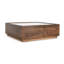 Santa Barbara 49" Brown Wood Coffee Table