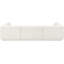 Tissu rembourré 3 pièces Landis Canapé modulaire modulaire-956407632