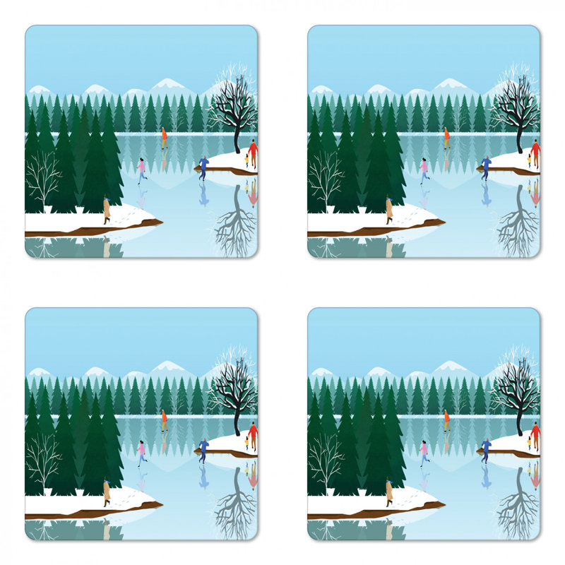 Sous-verre winter