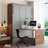 Murphy Bed With Foldable Desk – Space Saving Wall Bed-1885095544