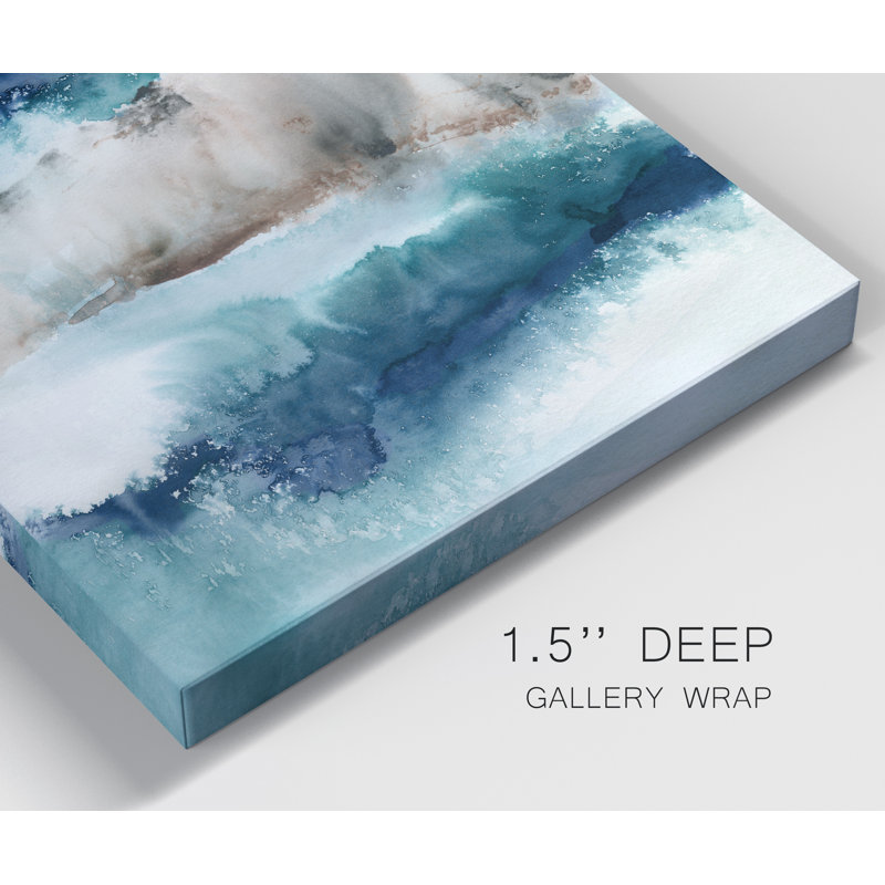 Les nuages au-dessus - impression, H 60 po x l 40 po x P 1 po, Toile tendue, Pas de tapis