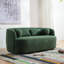 2 Piece Boucle Loveseat Living Room Set