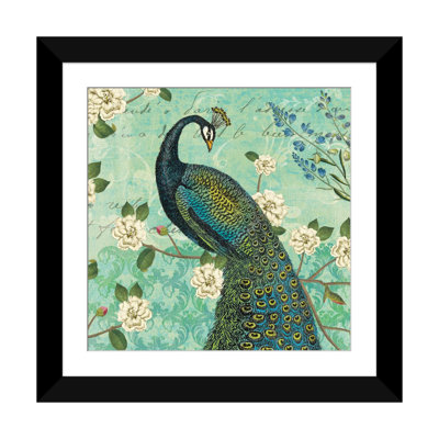 Peacock Arbor VI, impression sur toile tendue