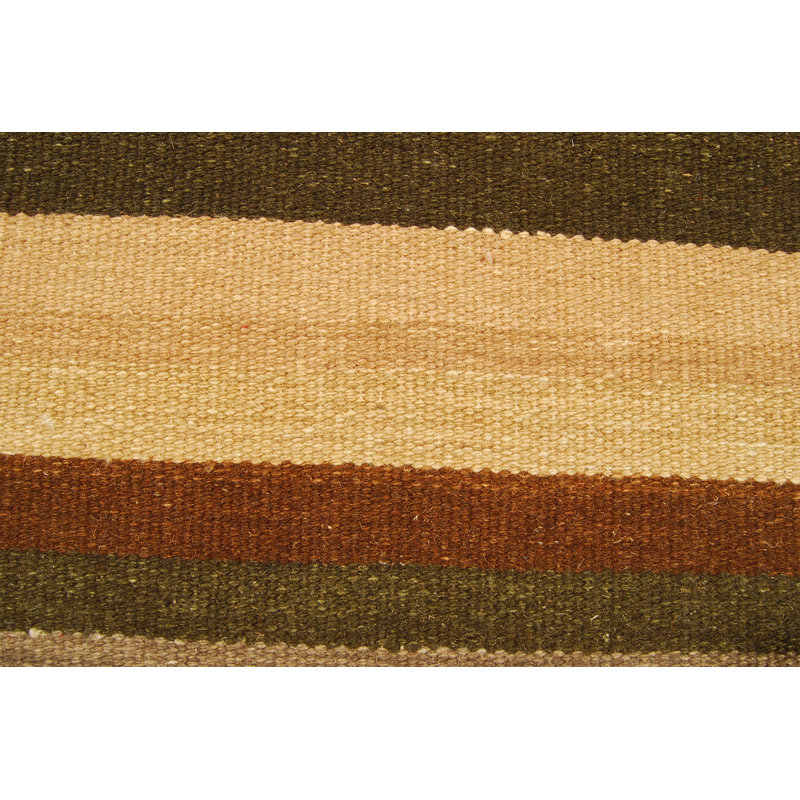 Meadview Striped Hand Knotted 60cm X 90cm Area Rug