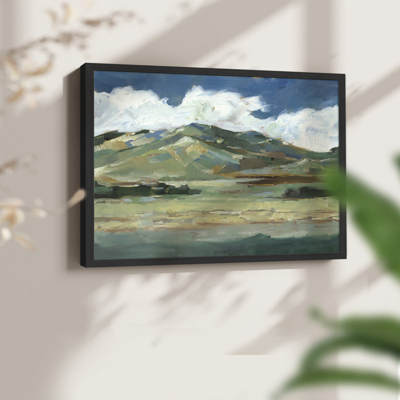 Western Sky II - reproduction encadrée, Noir, noir, noir, noir, H 16 po x l 20 po