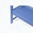 Minimalist Dark Blue HIPS Bench for Indoor/Outdoor Use-1388213370