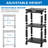 Mount-It! Adjustable Mobile Printer Stand with Drawer, 4 Swivel Wheels and Cable Management