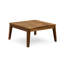 Table basse rouge - fabrication en bois, sièges à lattes populaires, coussins d'eau, table de coin multicolore, bois, cool, modulaire