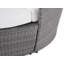 158cm Wide Wicker Patio Daybed with Cushions