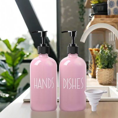 Distributeur de liquide 16 oz. (Rose)