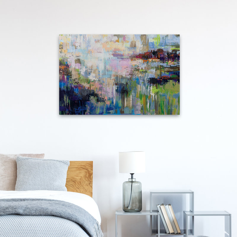 Abstract Blu - Forecast, 24" H x 36" W