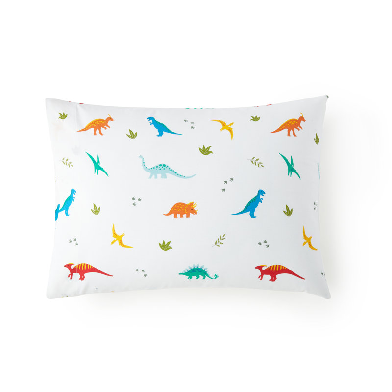 Jurassic Dinosaurs Blue Microfiber Twin Bedding Set