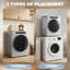 Laundry 5 kg Portable Vented Tumble Dryer Machine with Timer, Silver Tone