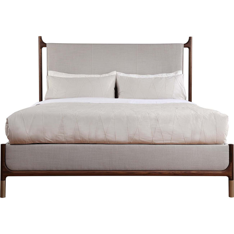 Walnut Grove Upholstered Bed, Queen