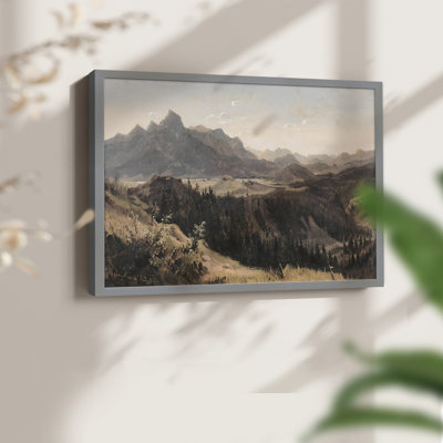 Paysages rétro-CDXIV - reproduction encadrée
