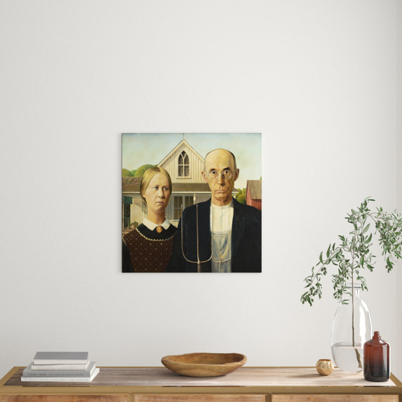 Grant Wood - No Frame Print, 60.96 x 60.96cm