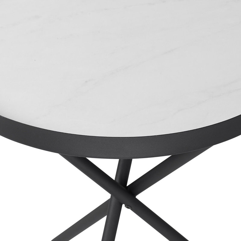 Muflier Tray Top End Table, Black