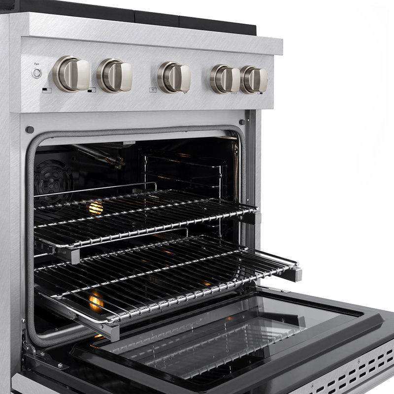 ZLINE Autograph 36" Paramount Dual Fuel Range w/ 6 Burners & Champagne Bronze Accents (SDRZ-36-CB), 4.2 cu ft, 4 burners