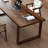 Modern Minimalist Rectangular Solid Wood Desks-1745965920