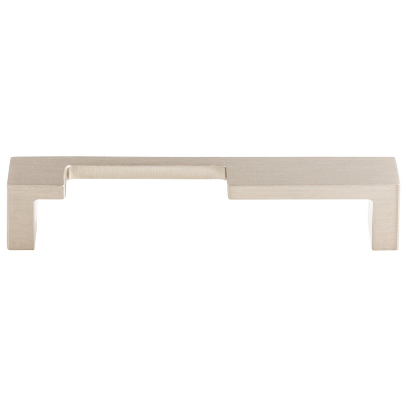 Modern Metro Bar Pull, Brushed Satin Nickel, 5" Center to Center