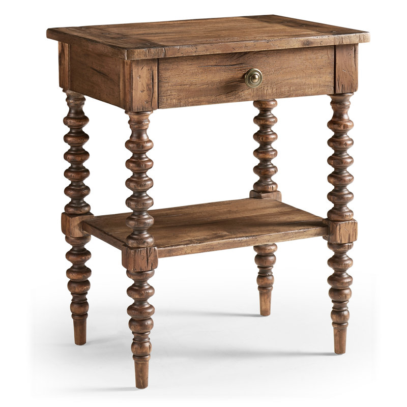 Tamarisk 1 - Drawer Solid Wood Nightstand