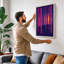 Neon Forest Modern - Wrapped Canvas-1251475003-1251474993