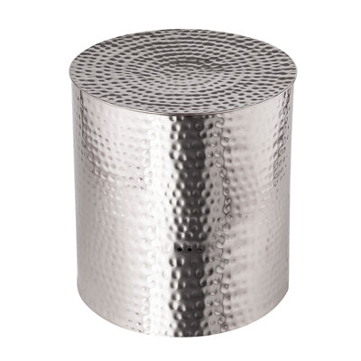 Evyl Drum End Table