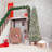 HOMCOM 9Ft Pre-Lit Snow-Flocked Slim Douglas Fir Artificial Christmas Tree With Realistic Branches, 550 LED Lights And 988 Tips