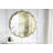 Runi Wall Mirror,Bathroom Metal Mirror,Living Room Mirror,Bedroom Mirror