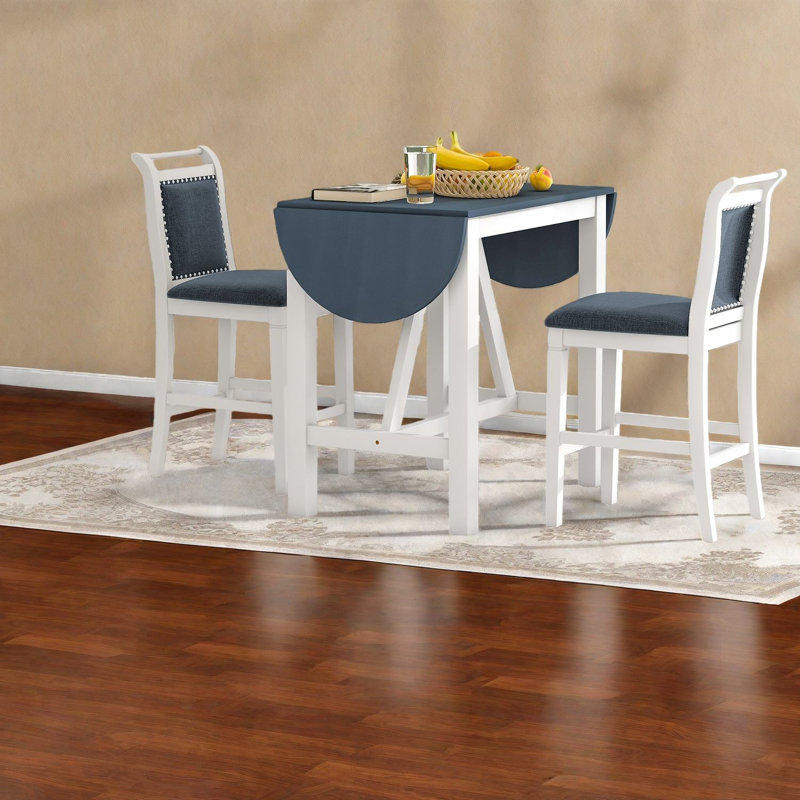 Ensemble de table de salle à manger extensible en bois (doit inclure à la fois la table et la chaise), maison de campagne