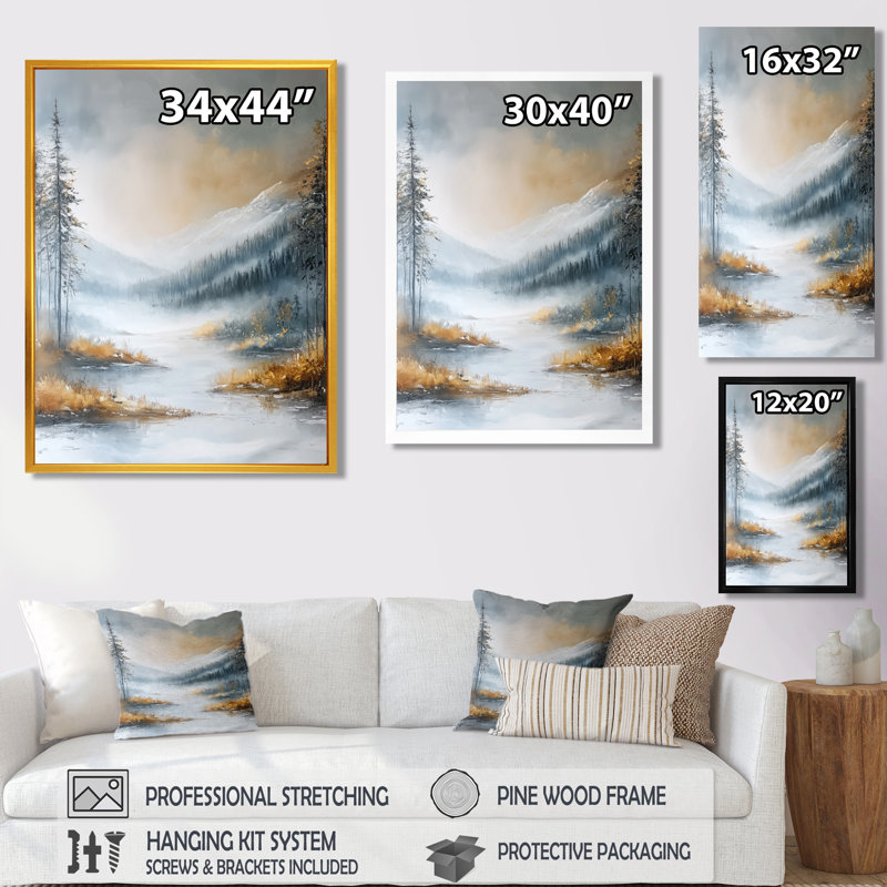 Guelsind - Reproductions d'art murales abstraites, 40" H x 30" W, Reproduction encadrée d'une seule photo, White