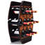 Cecily Wine Bottle Rack in Brown