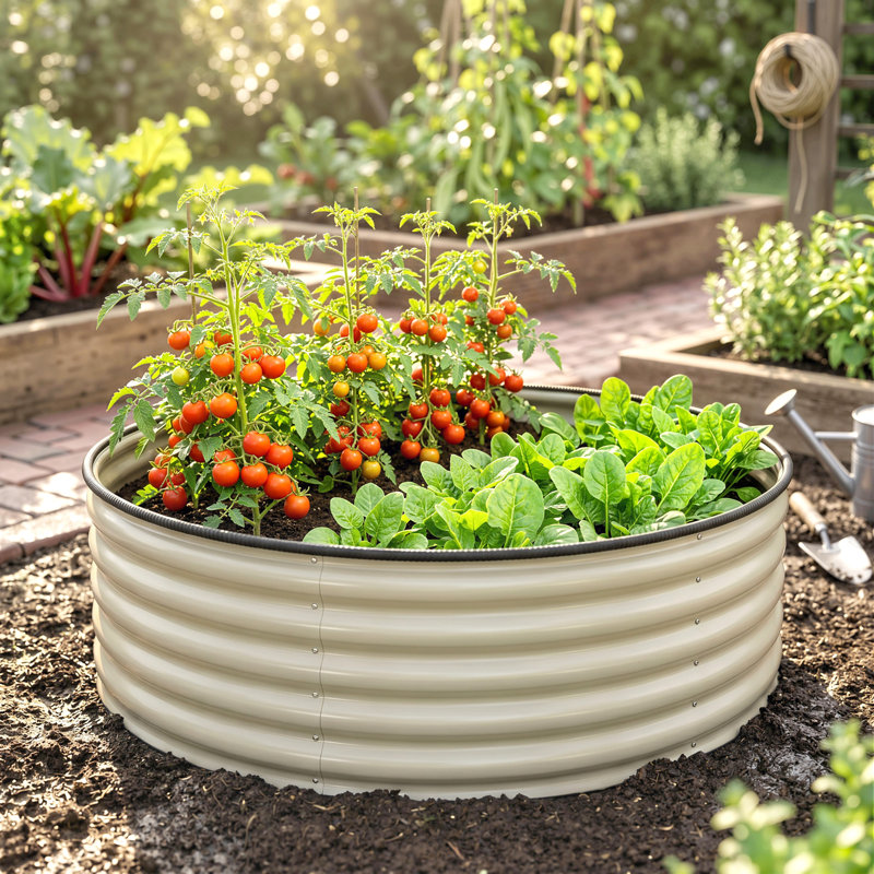 Planter, Cream
