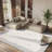 Abbeygail Hand Tufted Wool/Cotton Geometric Rug in Ivory/Black-959293273