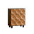 Retro Walnut Solid Wood Accent Cabinet