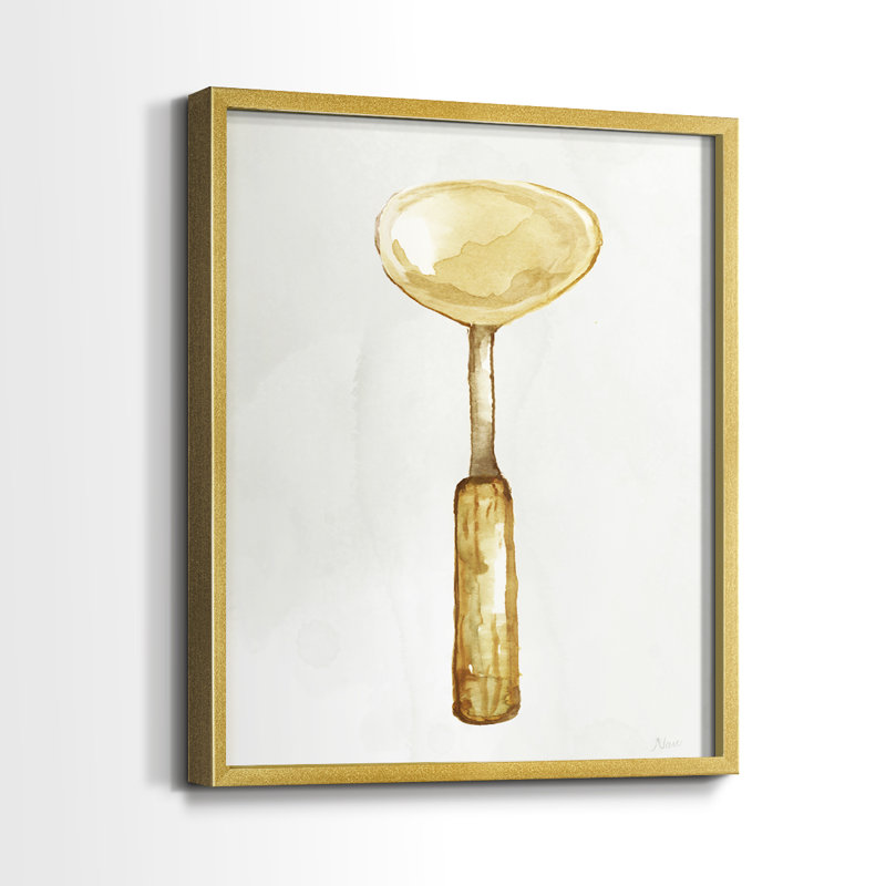 Impression encadrée de cuisine I-Premium de Kitchen N Nécessity - prête à être accrochée - aucun clou requis - aucun clou requis