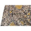 Flatweave Wool Area Rug in White And Multi