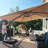 156'' x 120'' Rectangular Cantilever Umbrella with Base and Fade Resistance Recycled Fabric-97078235