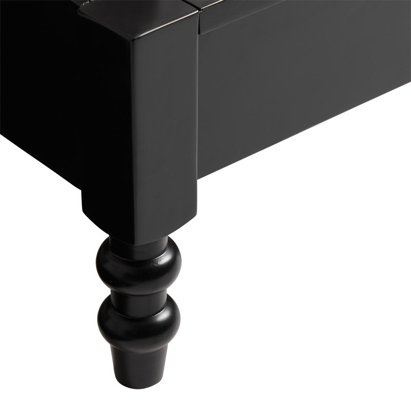 Ensor Solid Wood Modern Platform Bed, Queen