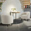 Upholstered Boucle Club Chair-448794917