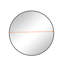 Miroir mural, miroir circulaire avec cadre en métal-612732312-612732319