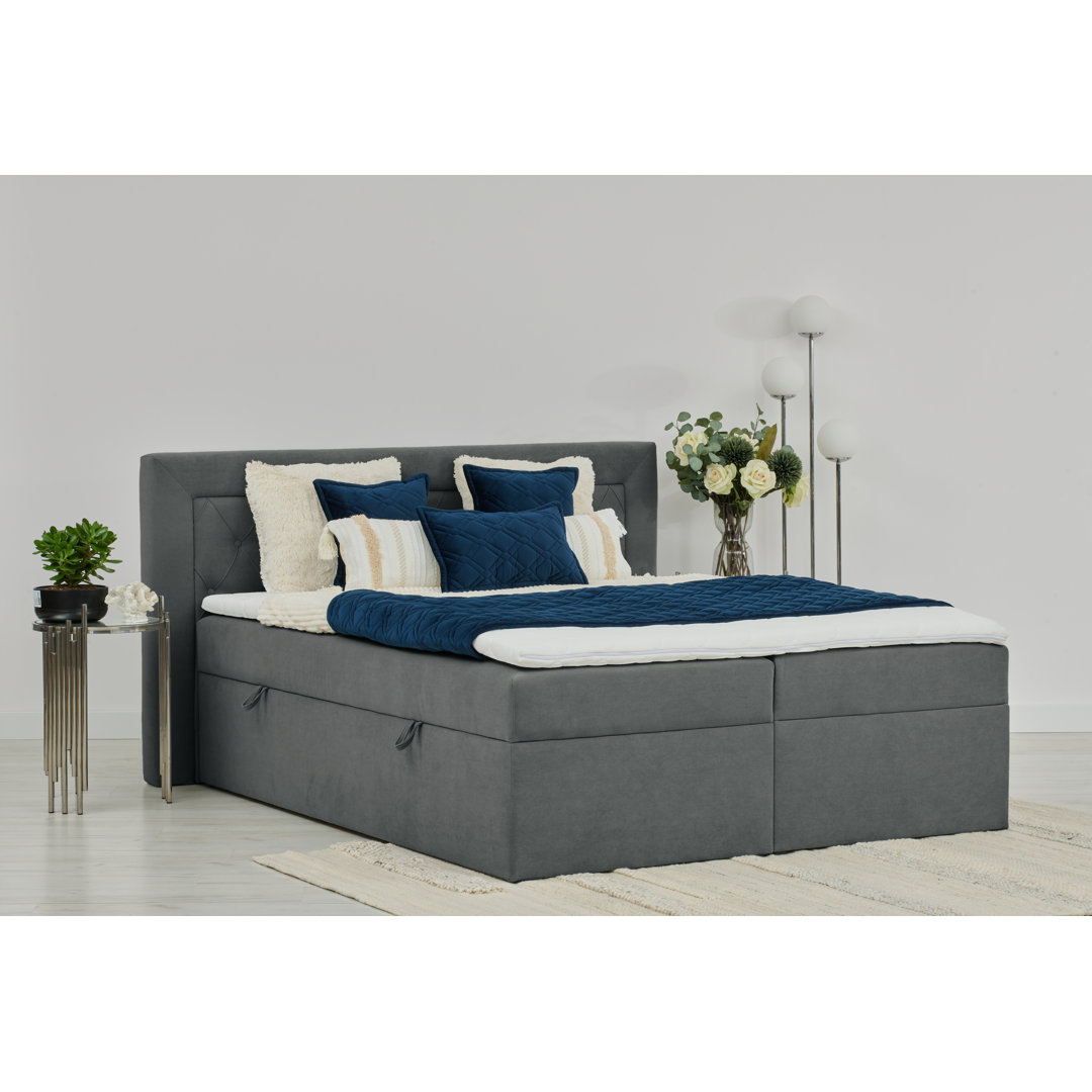 Boxspringbett Apollo mit Topper und Stauraum