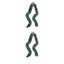 Guirlande 2M avec embouts (7 plis) - ensemble de 12-1311275644-1311275638