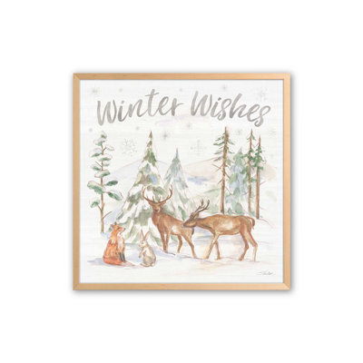 Impression sur rouleau Woodland Winter Wishes III