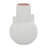 Cosmoliving By Cosmopolitan White Ceramic Modern Vase, 8" X 11"