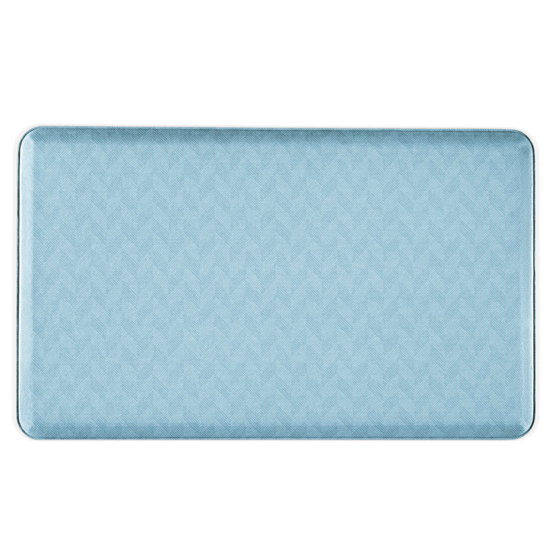  Tapis autoportant Cat Cora Harmony, Bleu, 17,5 po x 30 po