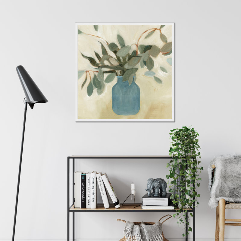 Arrangement II by Emma Scarvey - Painting, White Framed Paper Print, 80cm H x 80cm W
