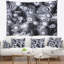 Tapisserie bulles abstraites en 3d-28497979