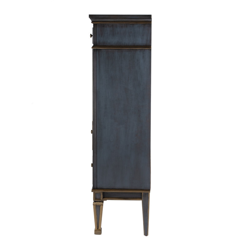 Chubbuck Armoire Desk, Blue
